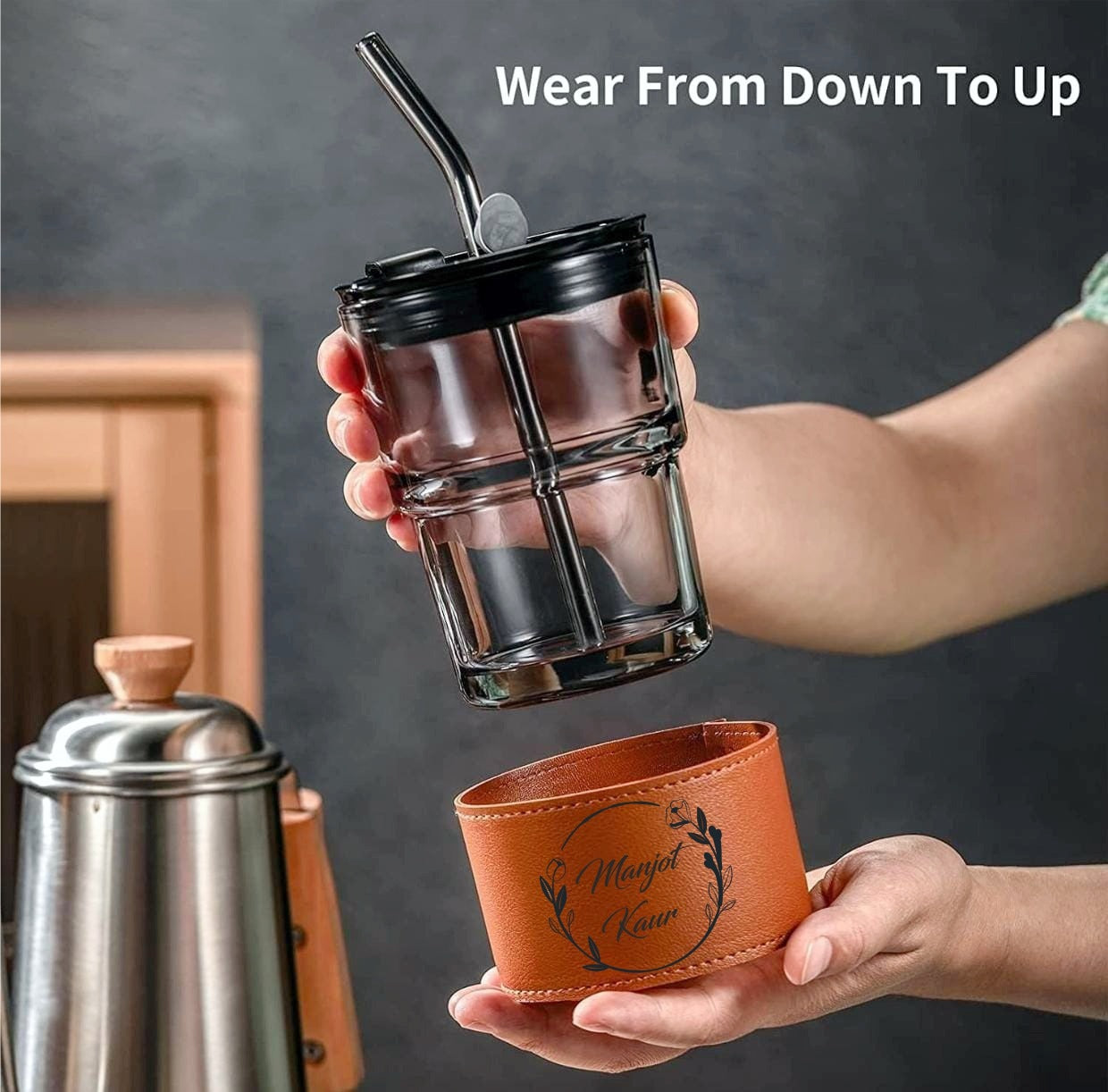 Glass Tumbler Mug