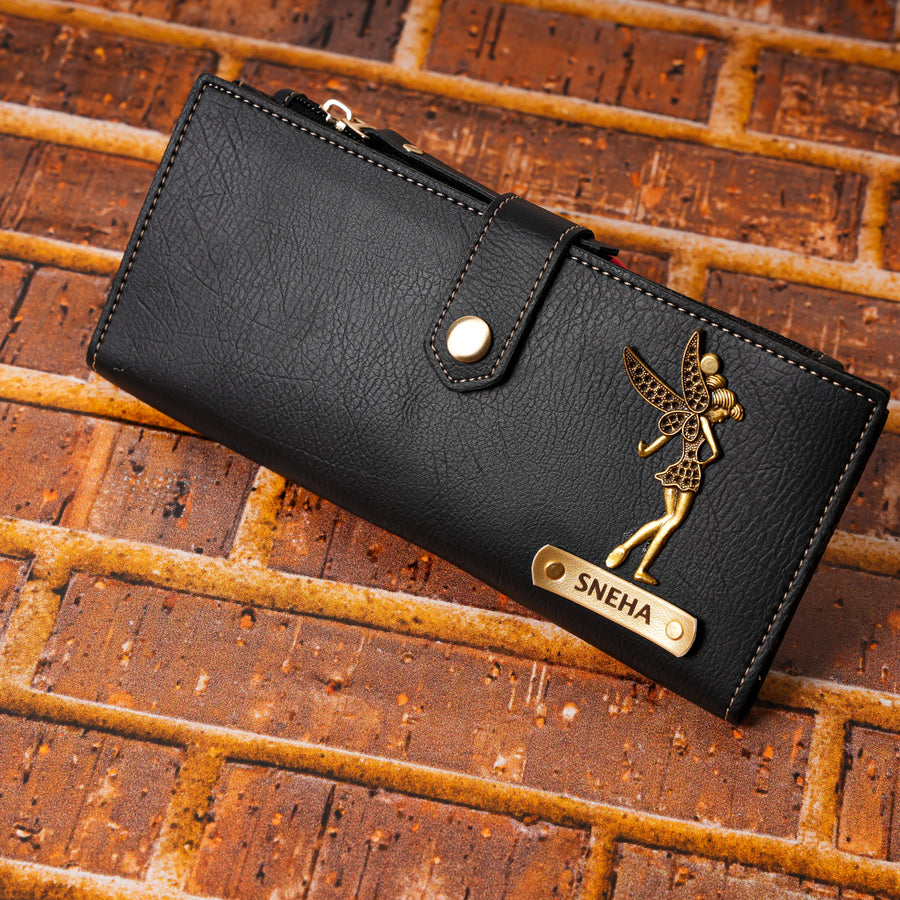Nexon 2-Fold Button Lock Ladies Wallet