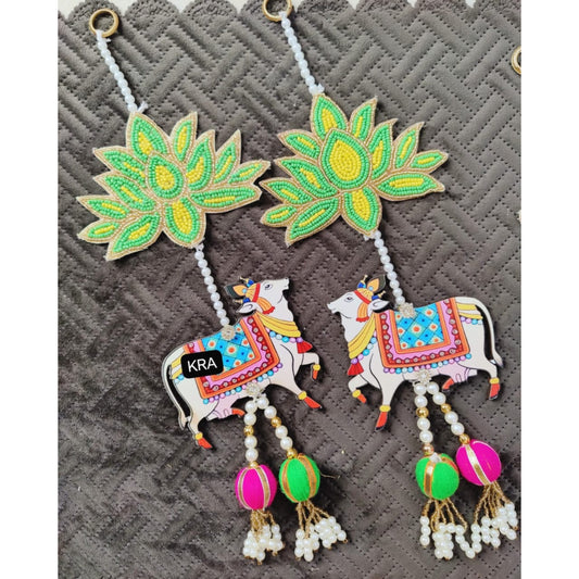 Pichwai Cow Lotus Hanging