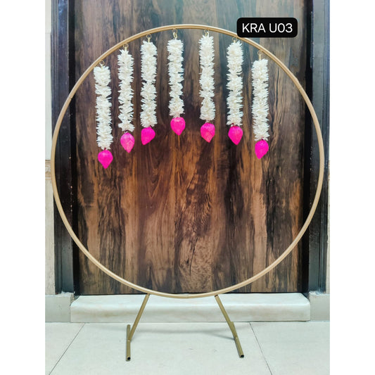 Round Metal Decor Stand