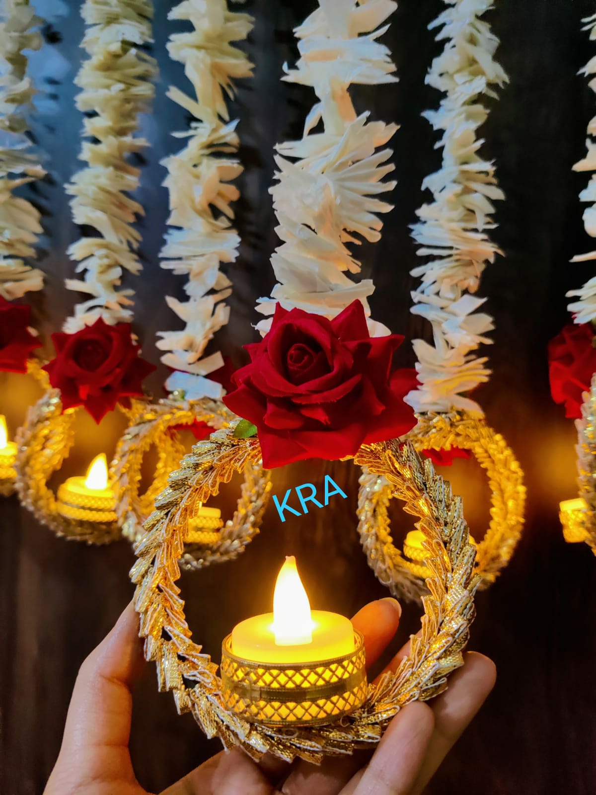 Rose Gajra Hanging