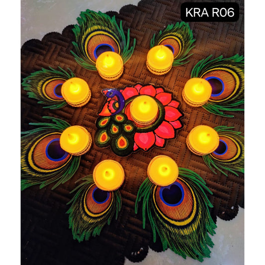 Morpankh Rangoli Set KRA R06