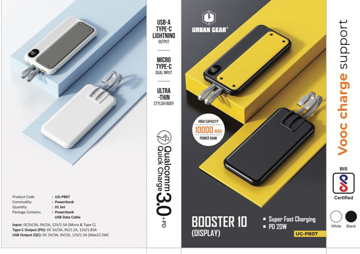 Booster Display Power Bank
