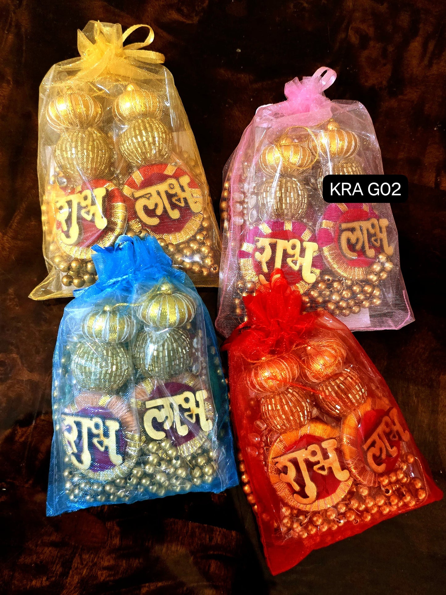 Laxmi Charan & Shubh Labh Potli Gift Hamper (KRA G02)