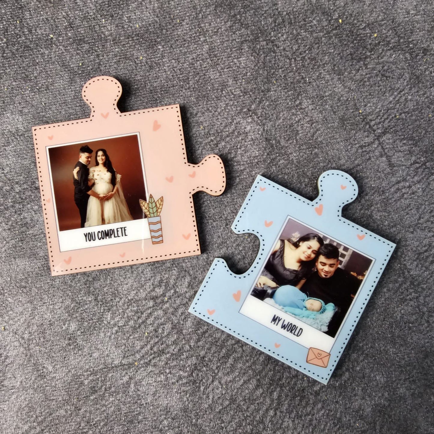 Couple Puzzle Fridge Magnet