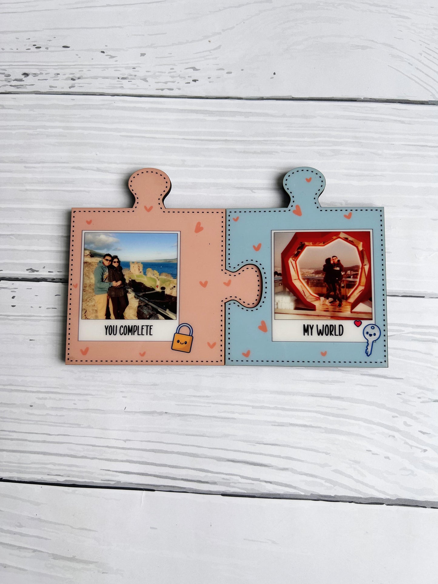 Couple Puzzle Fridge Magnet