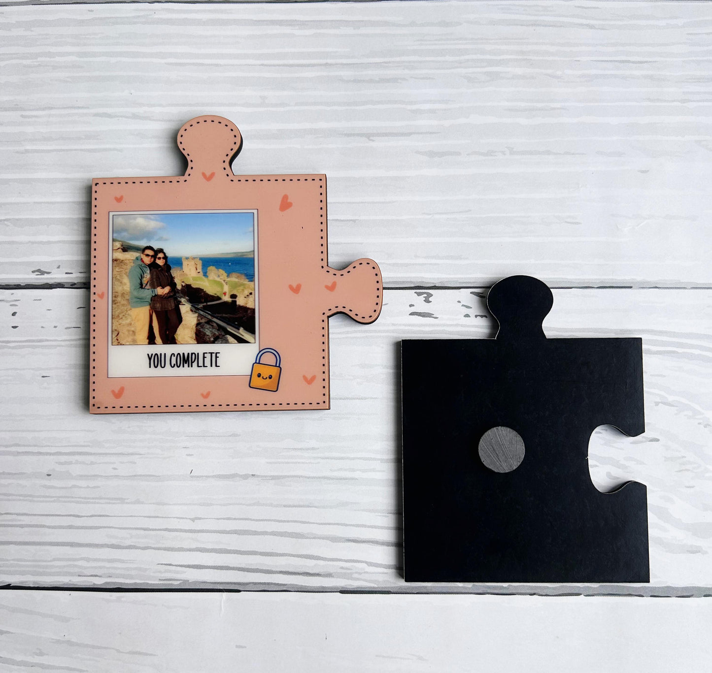 Couple Puzzle Fridge Magnet