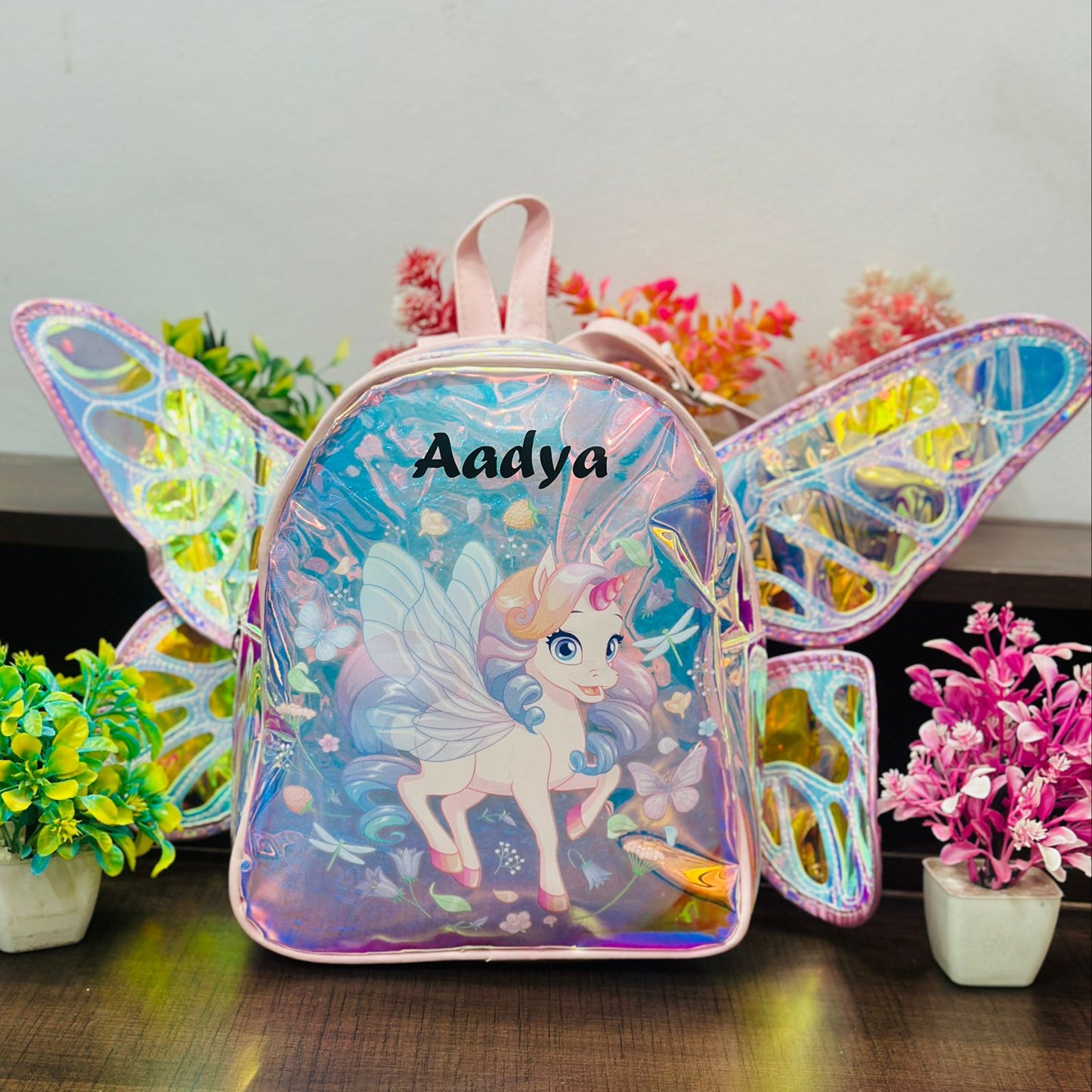 Holographic Unicorn Wings Bag