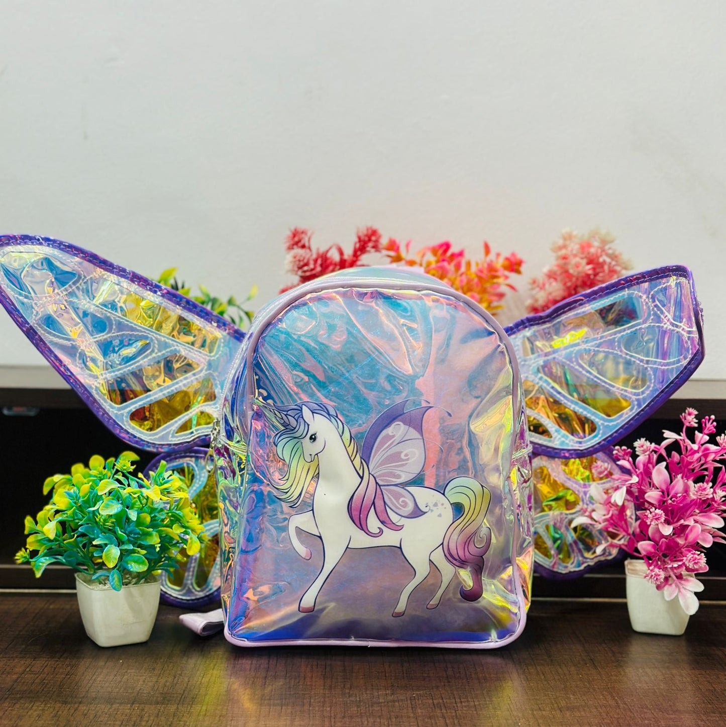 Holographic Unicorn Wings Bag