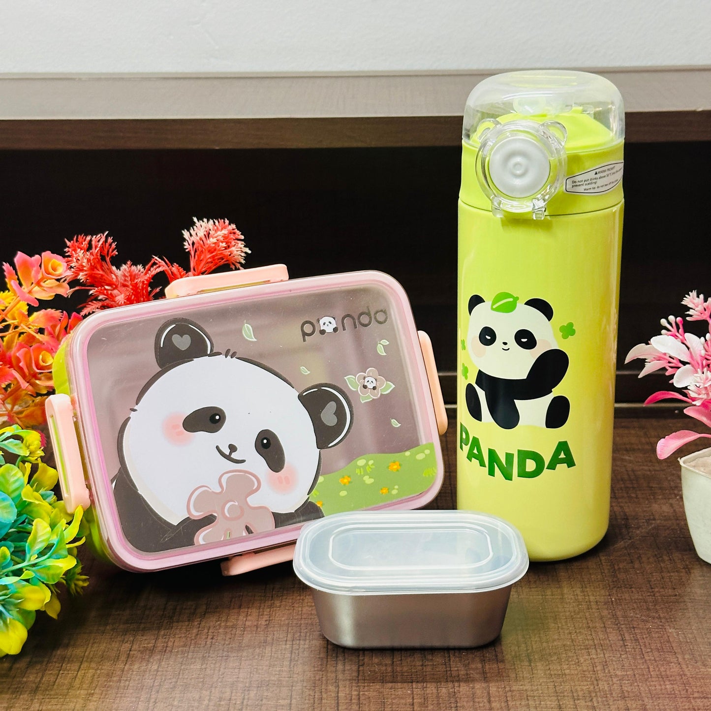 Stainless Steel Lunch Box & Bottle Combo 2.0
