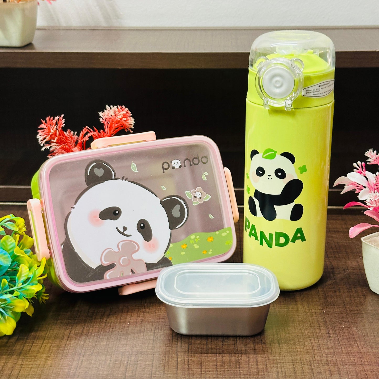 Stainless Steel Lunch Box & Bottle Combo 2.0