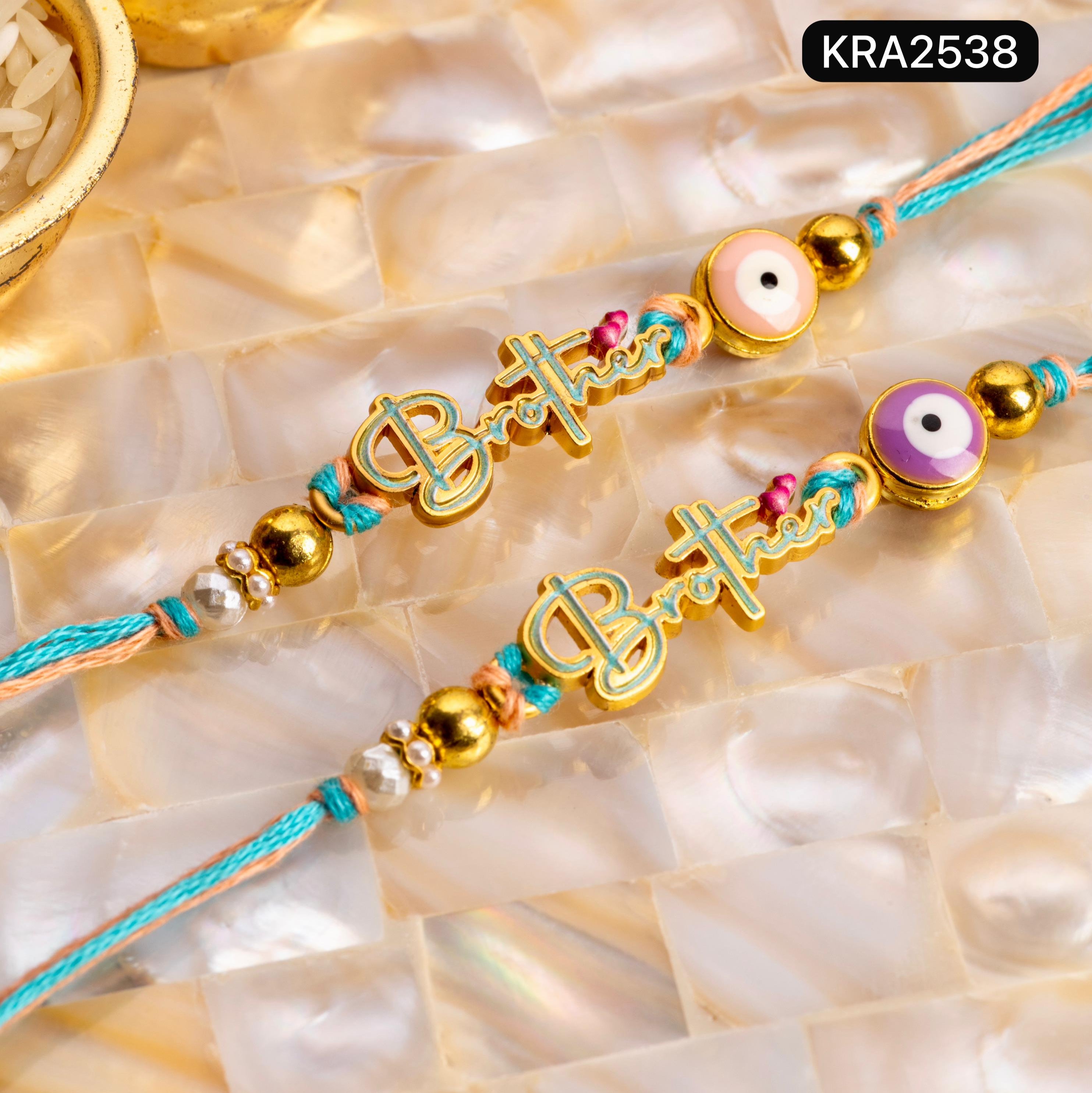 Bhai Evil Eye Rakhi (KRA2538)
