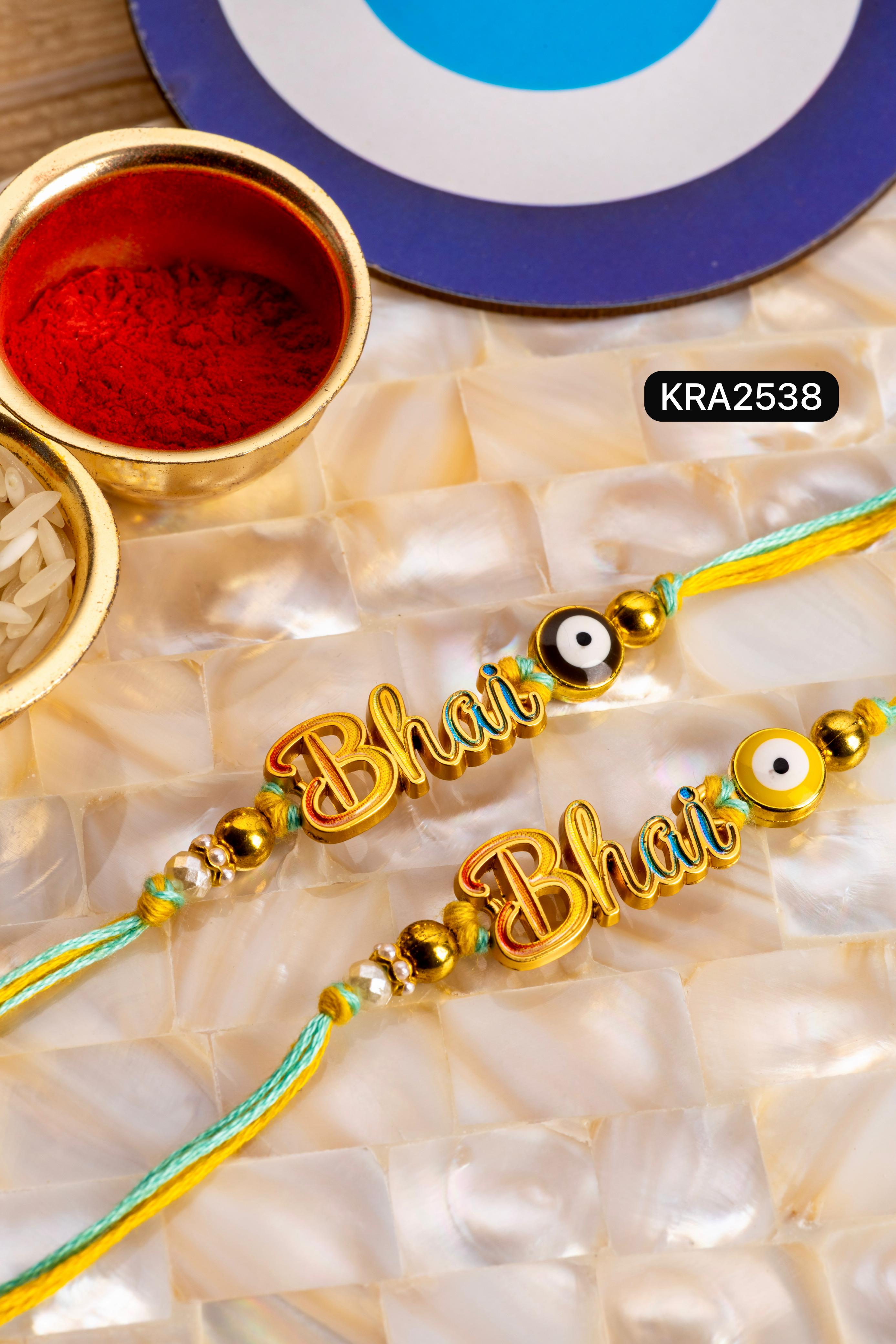 Bhai Evil Eye Rakhi (KRA2538)