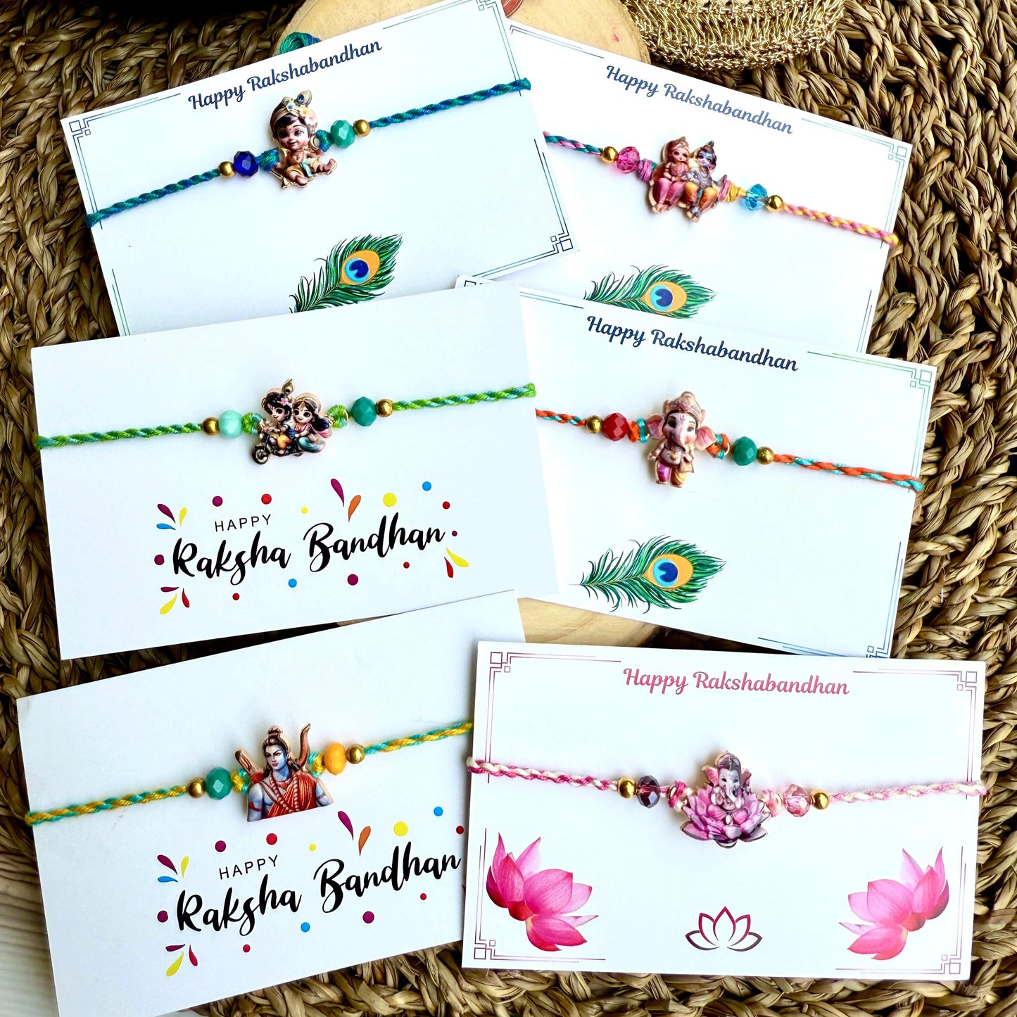 Gods Braided 3D Rakhi (KRA2518)