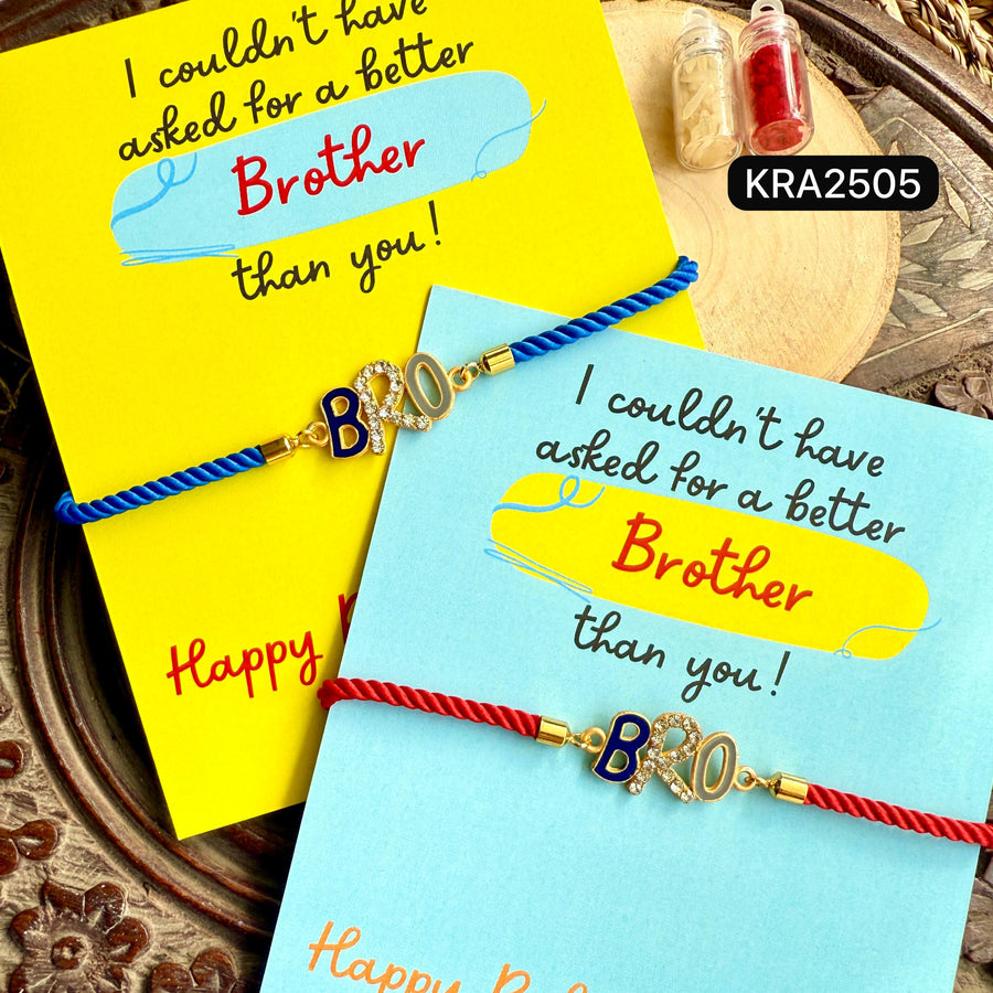 BRO Rakhi For Best Brother (KRA2505)