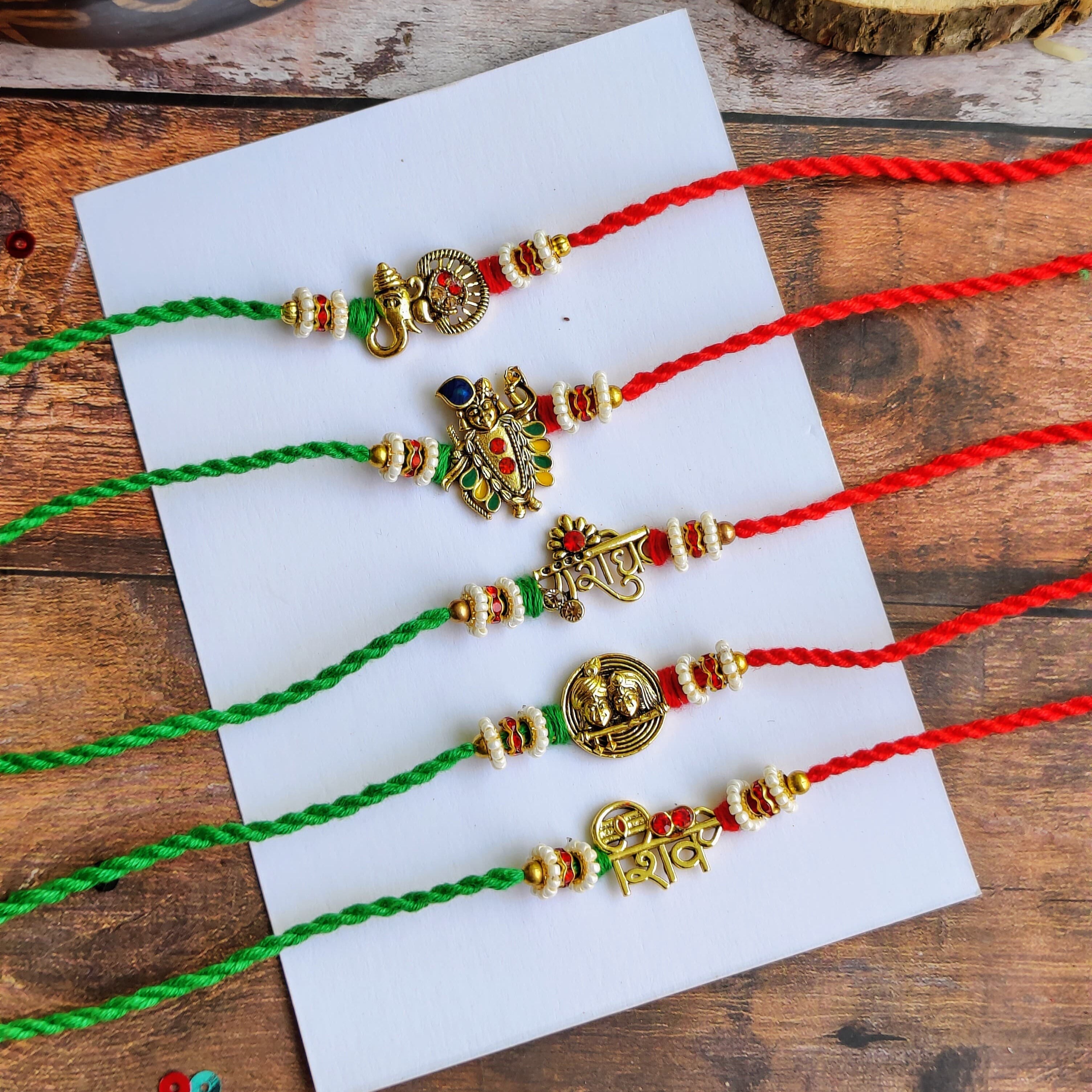 God Hand Braided Rakhi (KRA2561)
