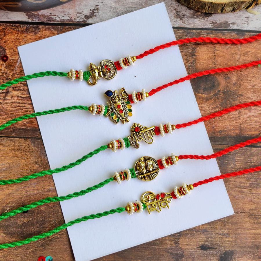 God Hand Braided Rakhi (KRA2561)