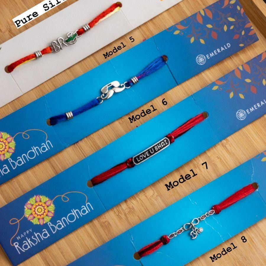 Pure Silver Rakhi 2.0