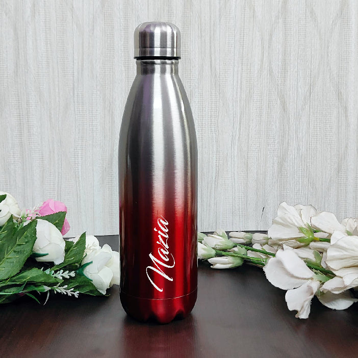 Dual Shade Stainless Steel Water Bottle (D)