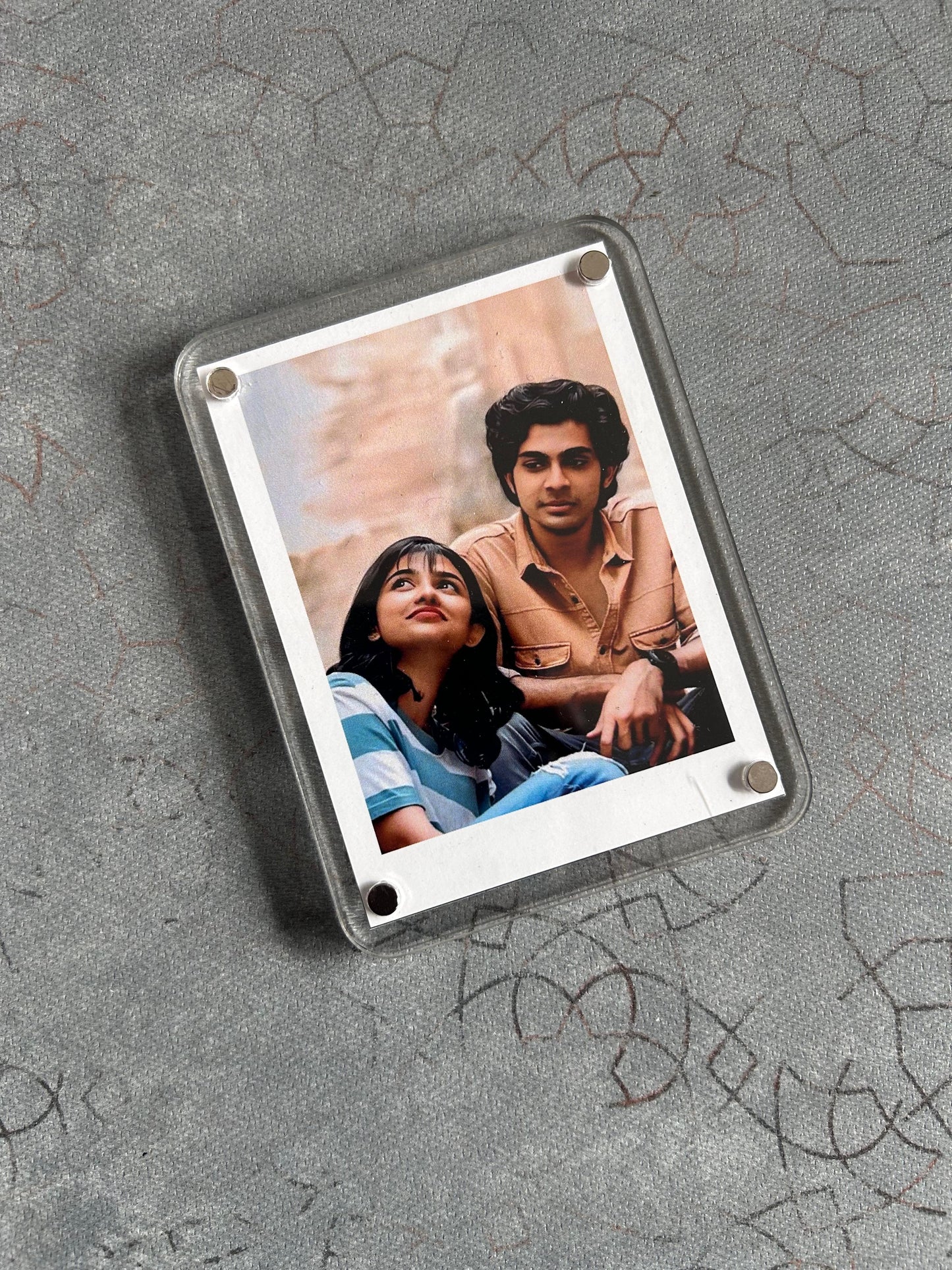 2 In 1 Polaroid Frame & Fridge Magnet
