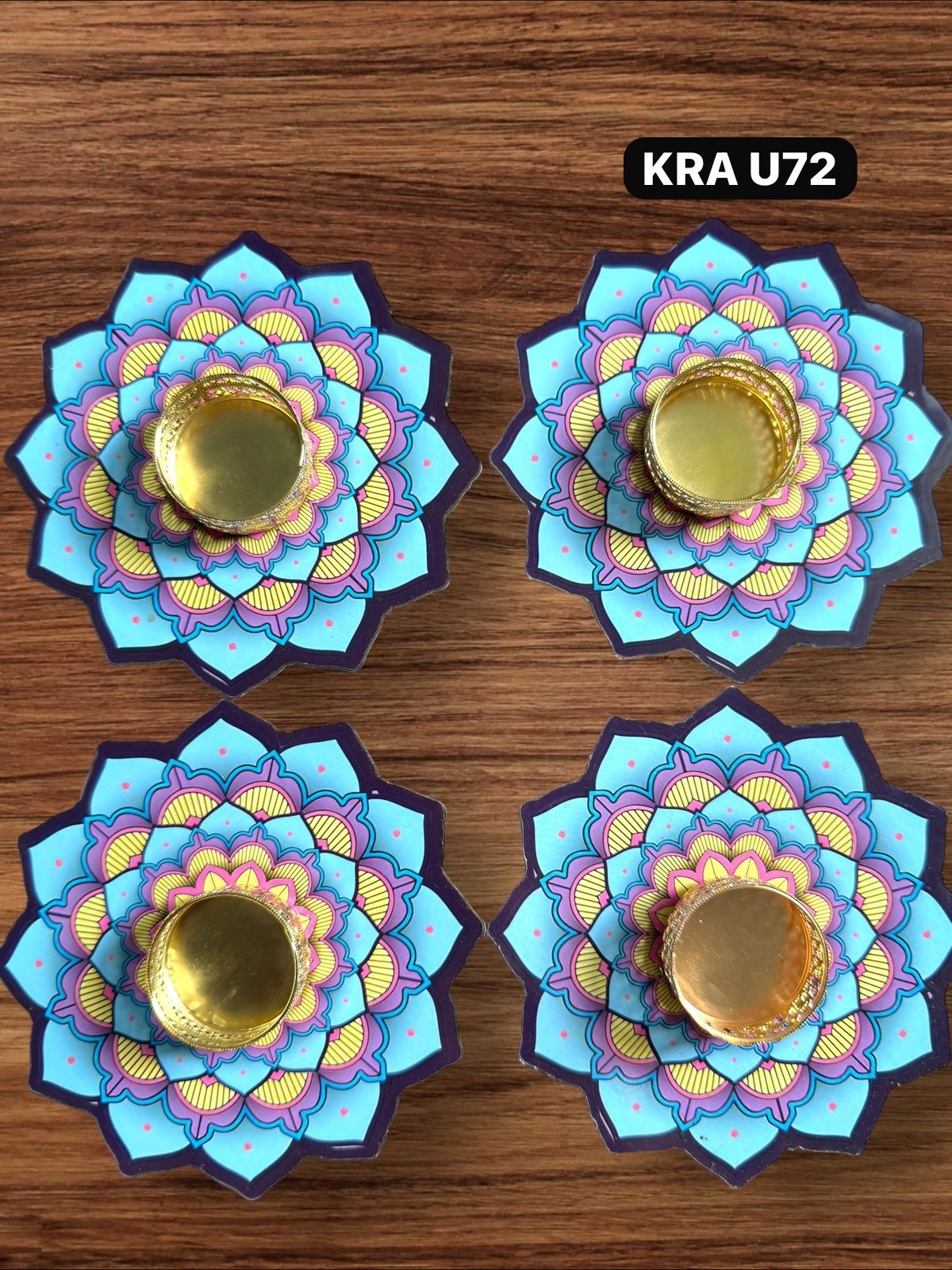 3D Look MDF T-light Holders KRA U72