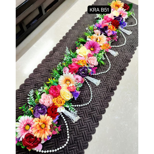 Multicolor Floral Bandhanwar KRA B51