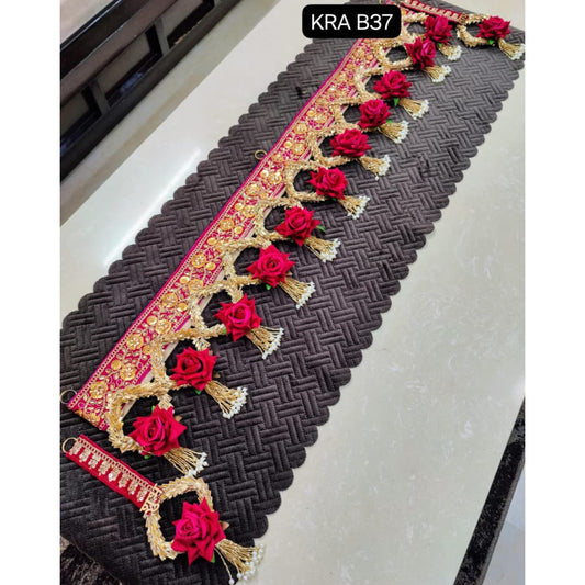 Rose Bandhanwar With Shubh Labh Hanging KRA B37