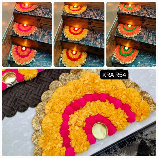Half Circle Mats For Décor KRA R54