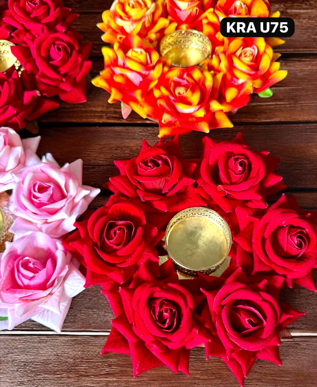 Rose T-light Holder KRA U75