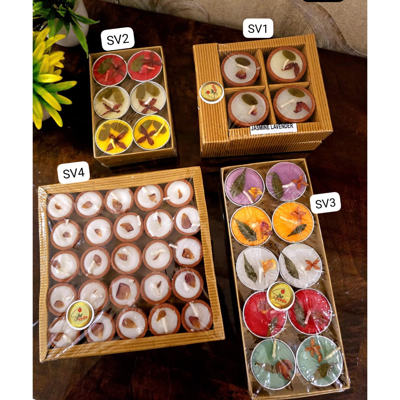 Premium Wax Gift Pack Fragranced Candles