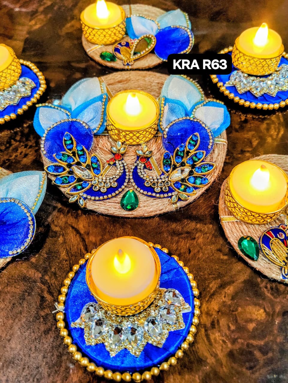 Peacock Rangoli Combo KRA R63