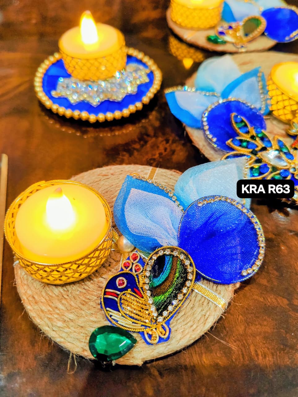 Peacock Rangoli Combo KRA R63