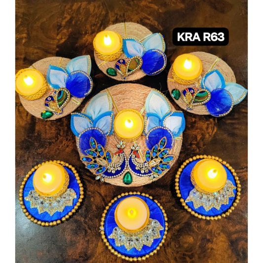 Peacock Rangoli Combo KRA R63