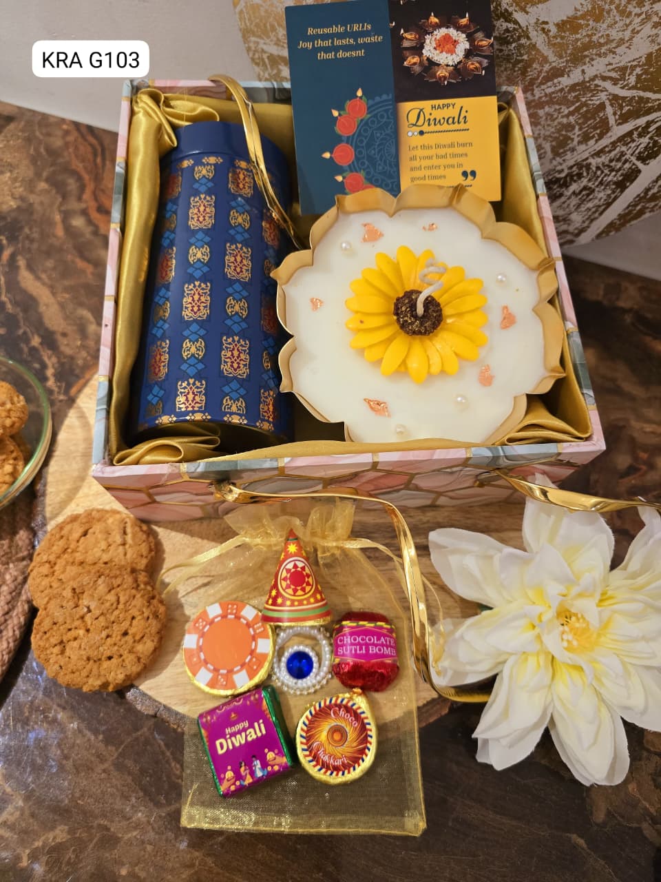 Happy Diwali Basket Budget Gift Hamper KRA G103
