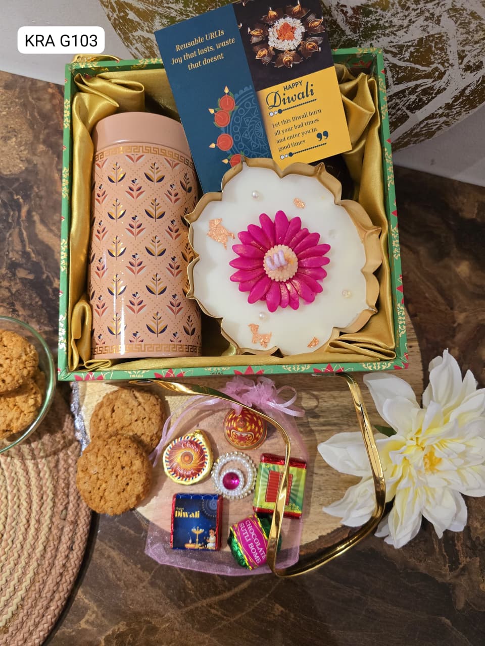 Happy Diwali Basket Budget Gift Hamper KRA G103