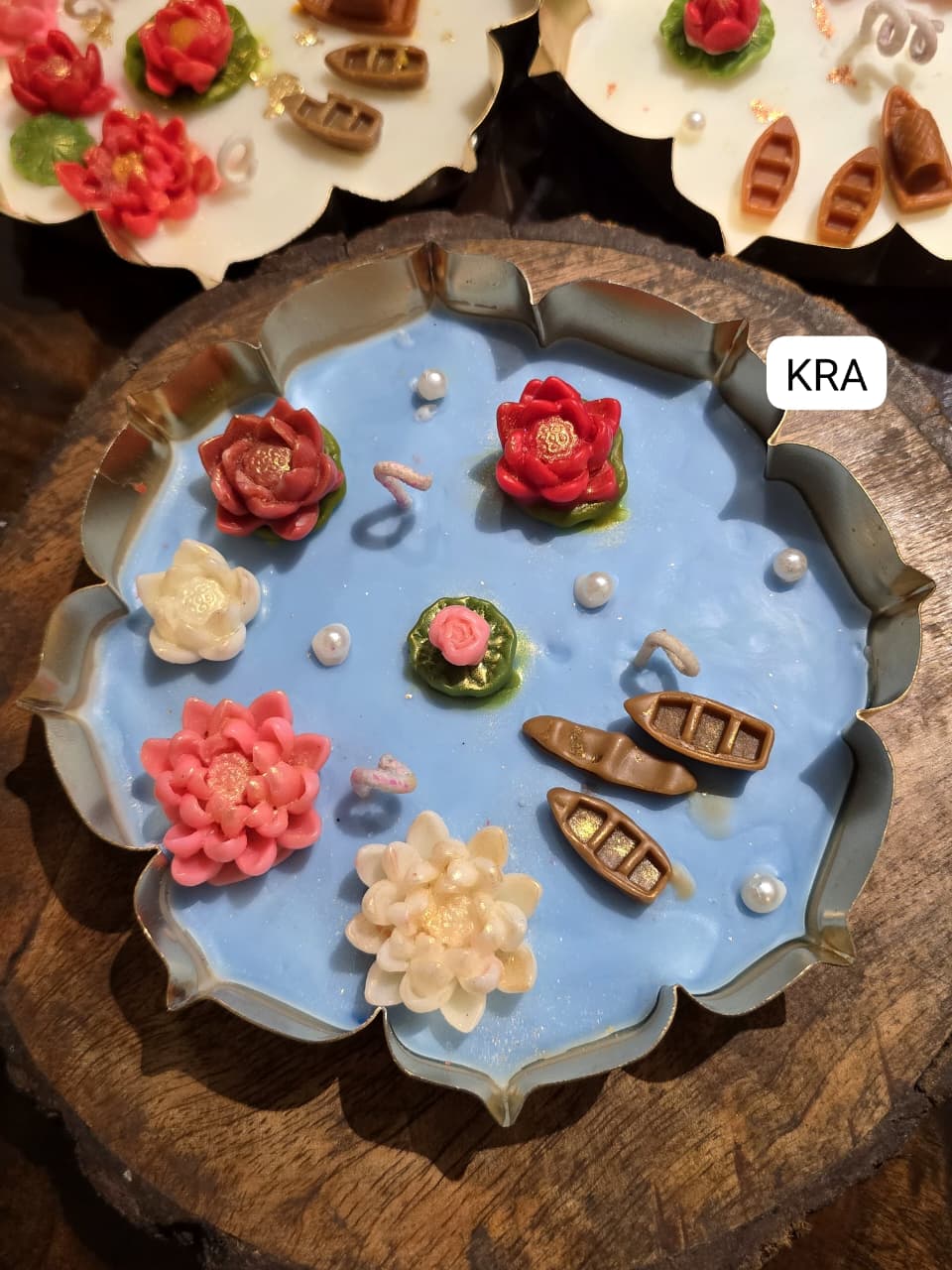 Mini Lotus Pond Urli Hamper