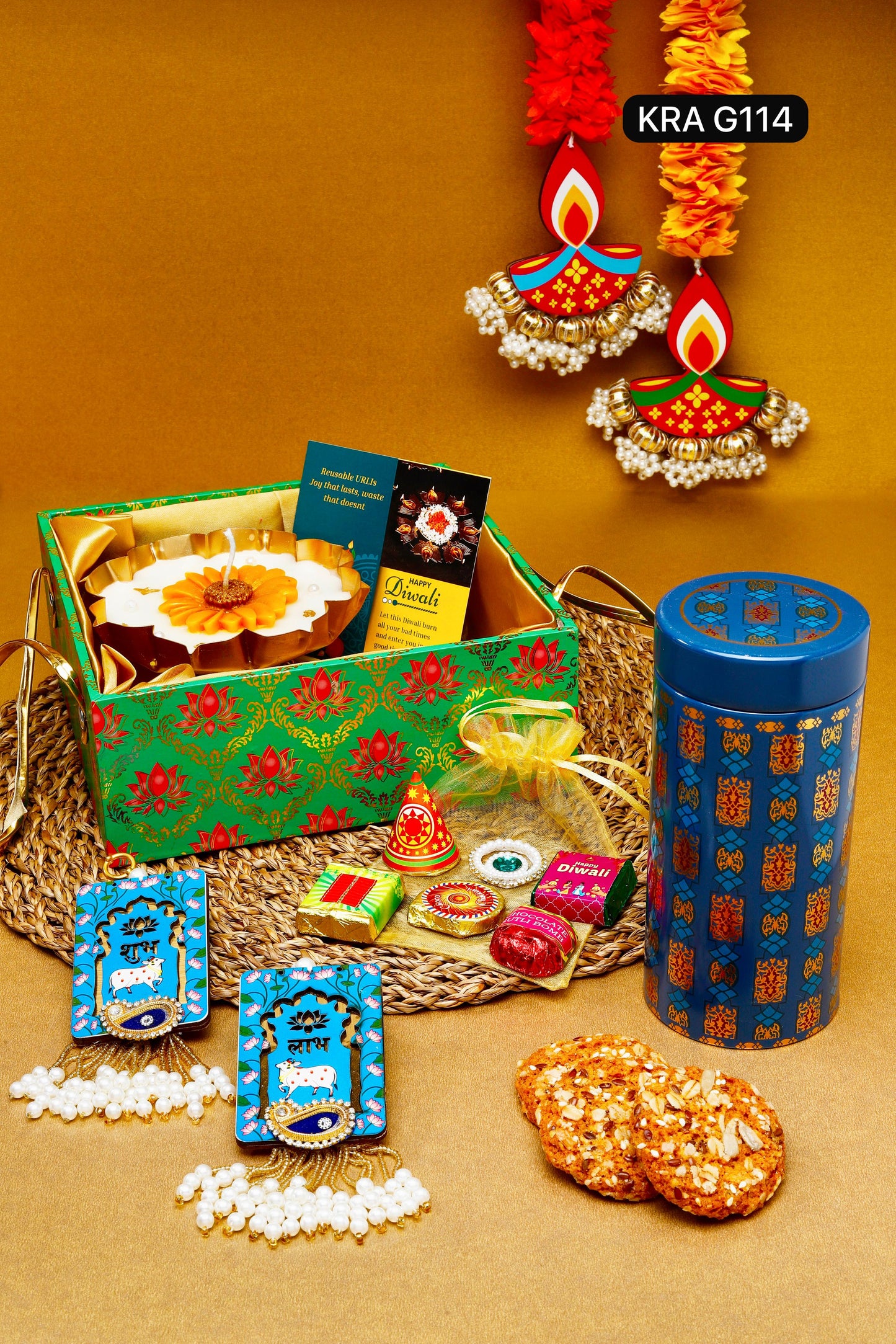 Happy Diwali Basket Budget Gift Hamper KRA G114