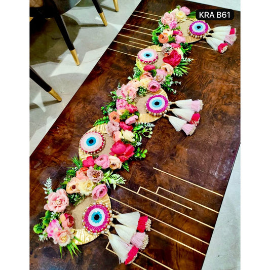 Heavy Evil Eye Floral Bandhanwar KRA B61