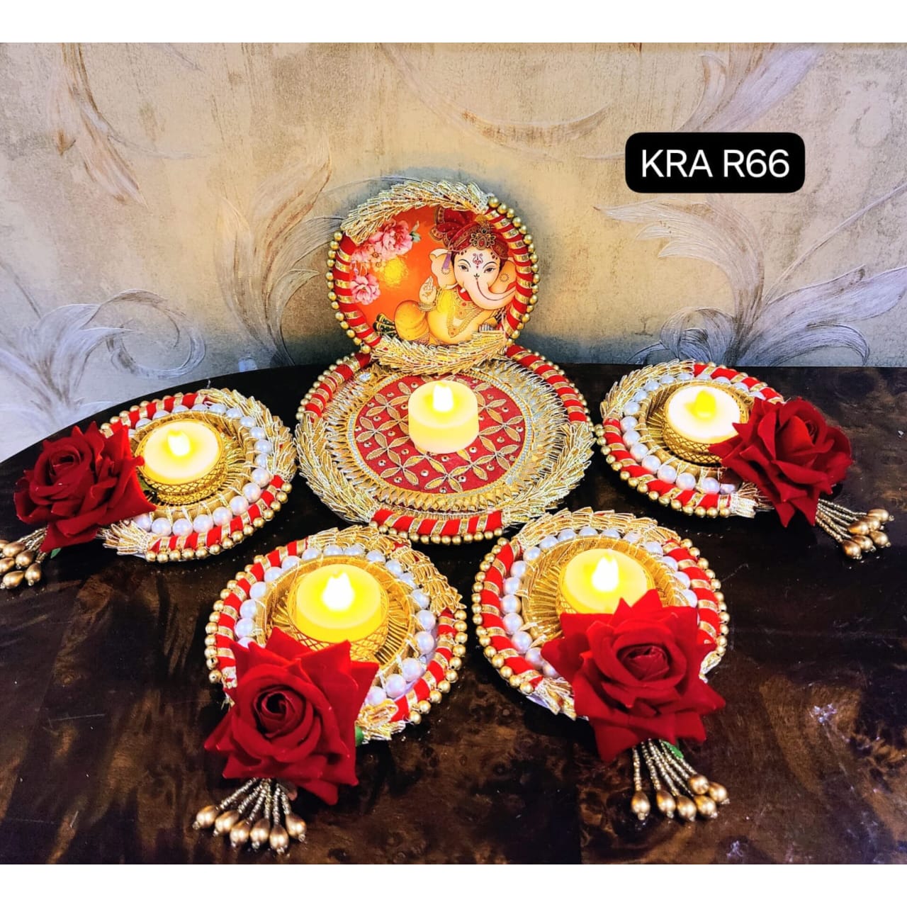 Ganpati Ji Mini Rangoli KRA R66