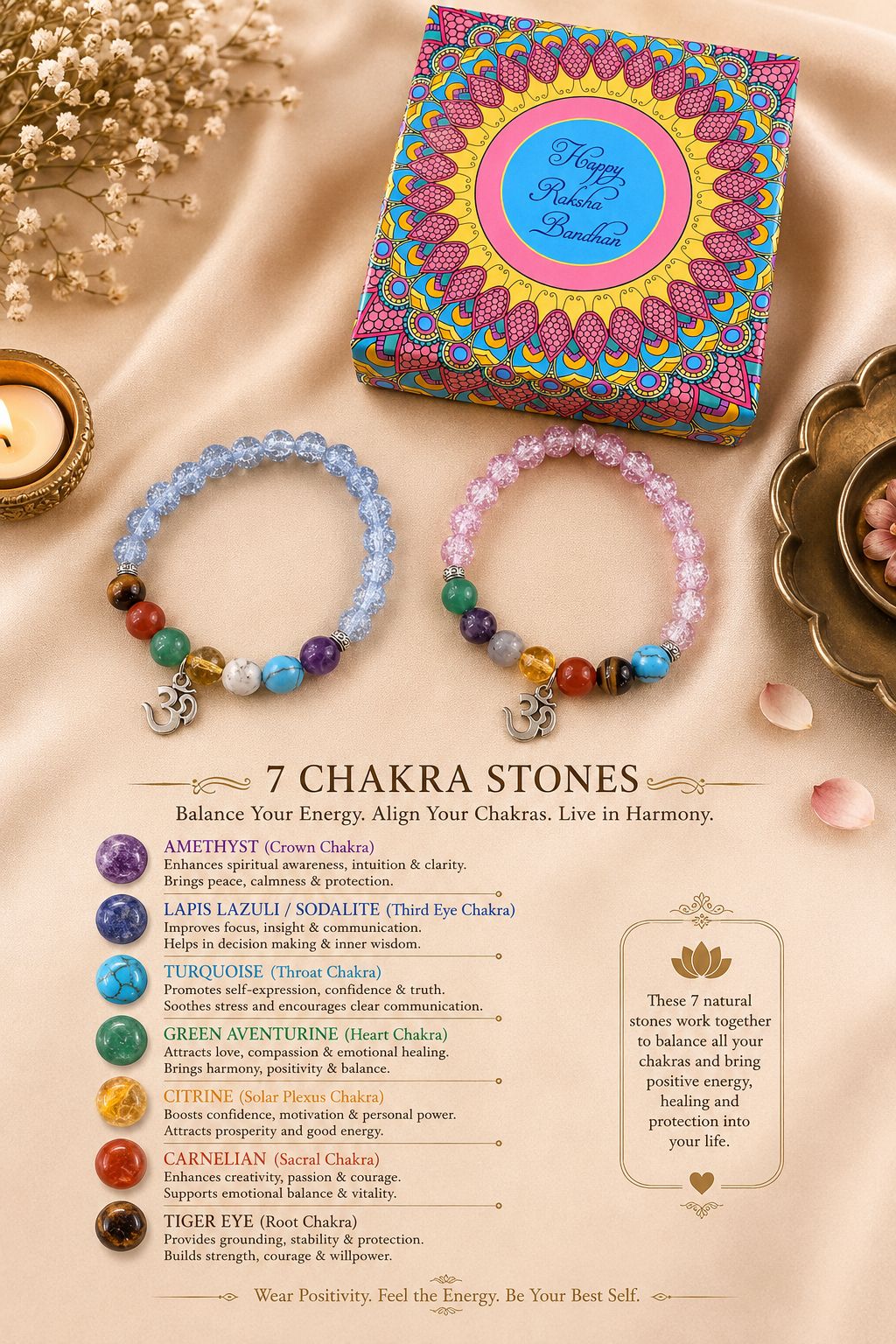 7 Chakra Healing Bracelet