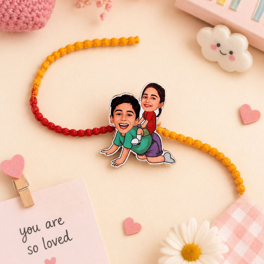Magnetic Caricature Rakhi