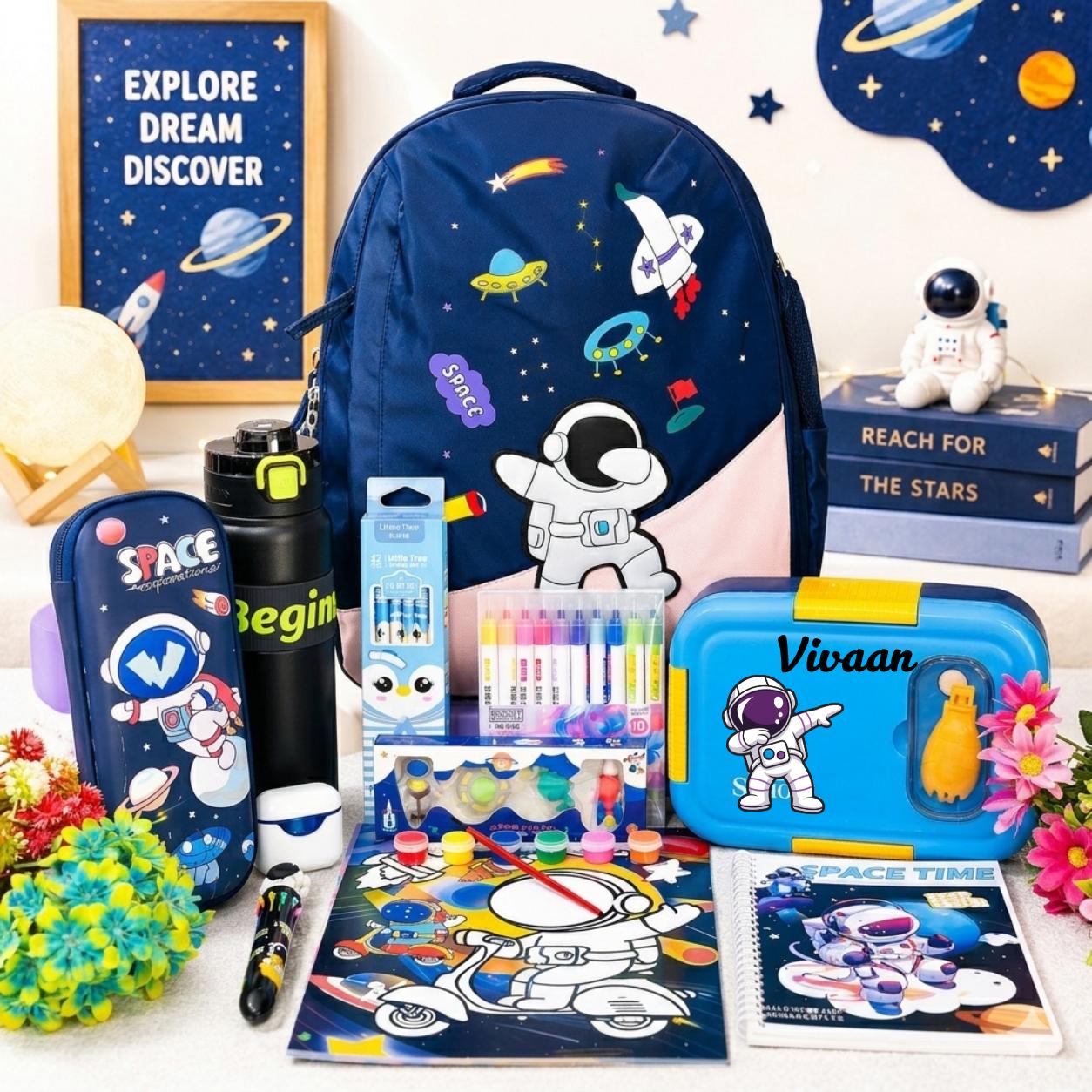 Premium Quality Space Theme School Hamper