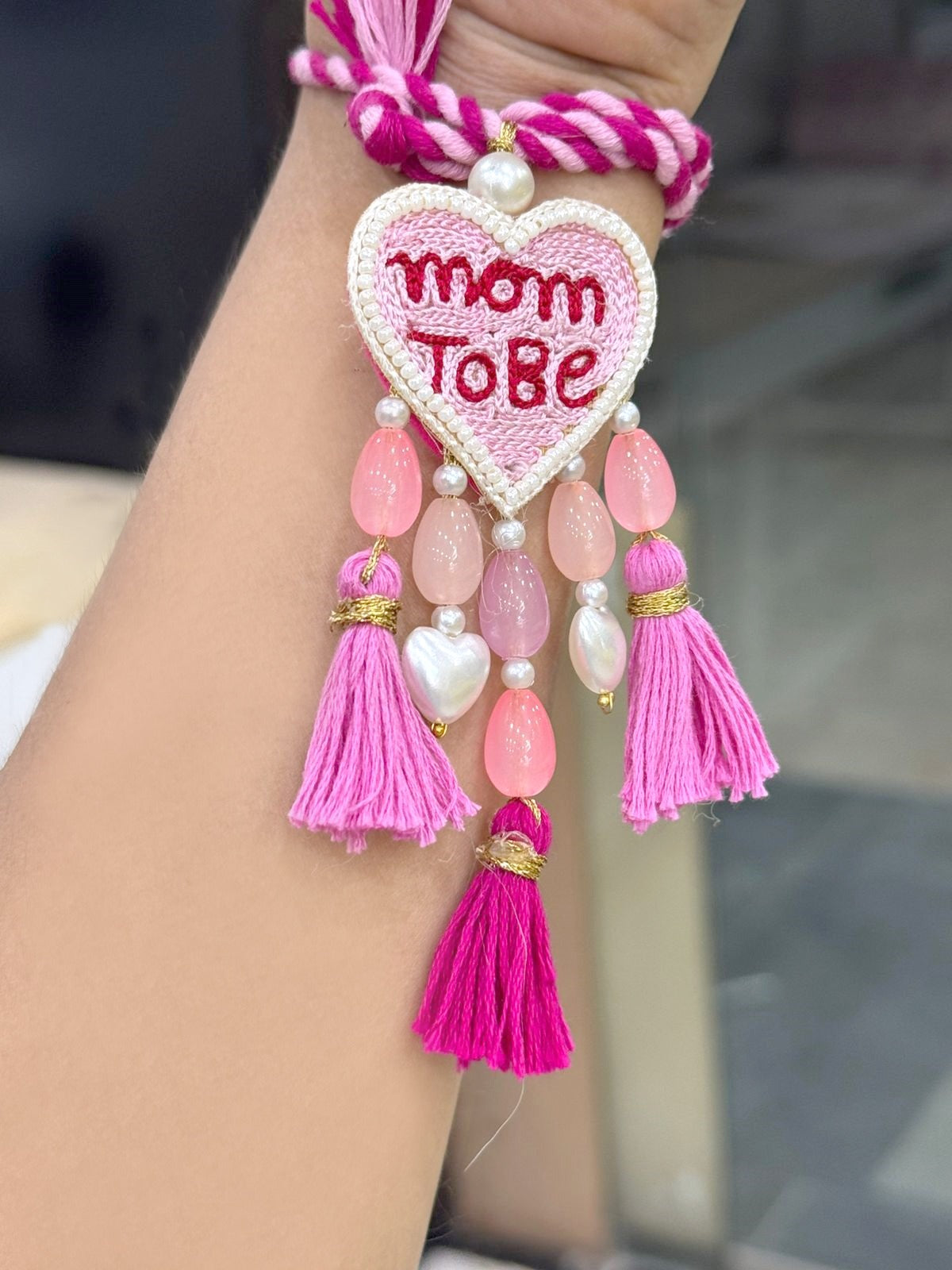 Mom To Be & Dad To Be Rakhi & Lumba Set