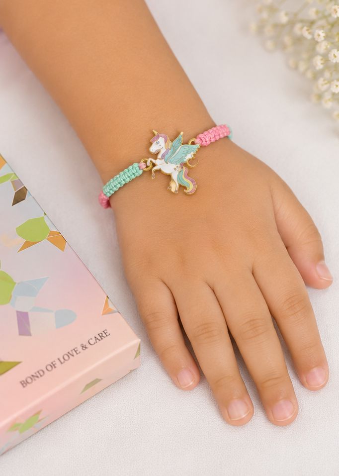 Hand Woven Kids Rakhi