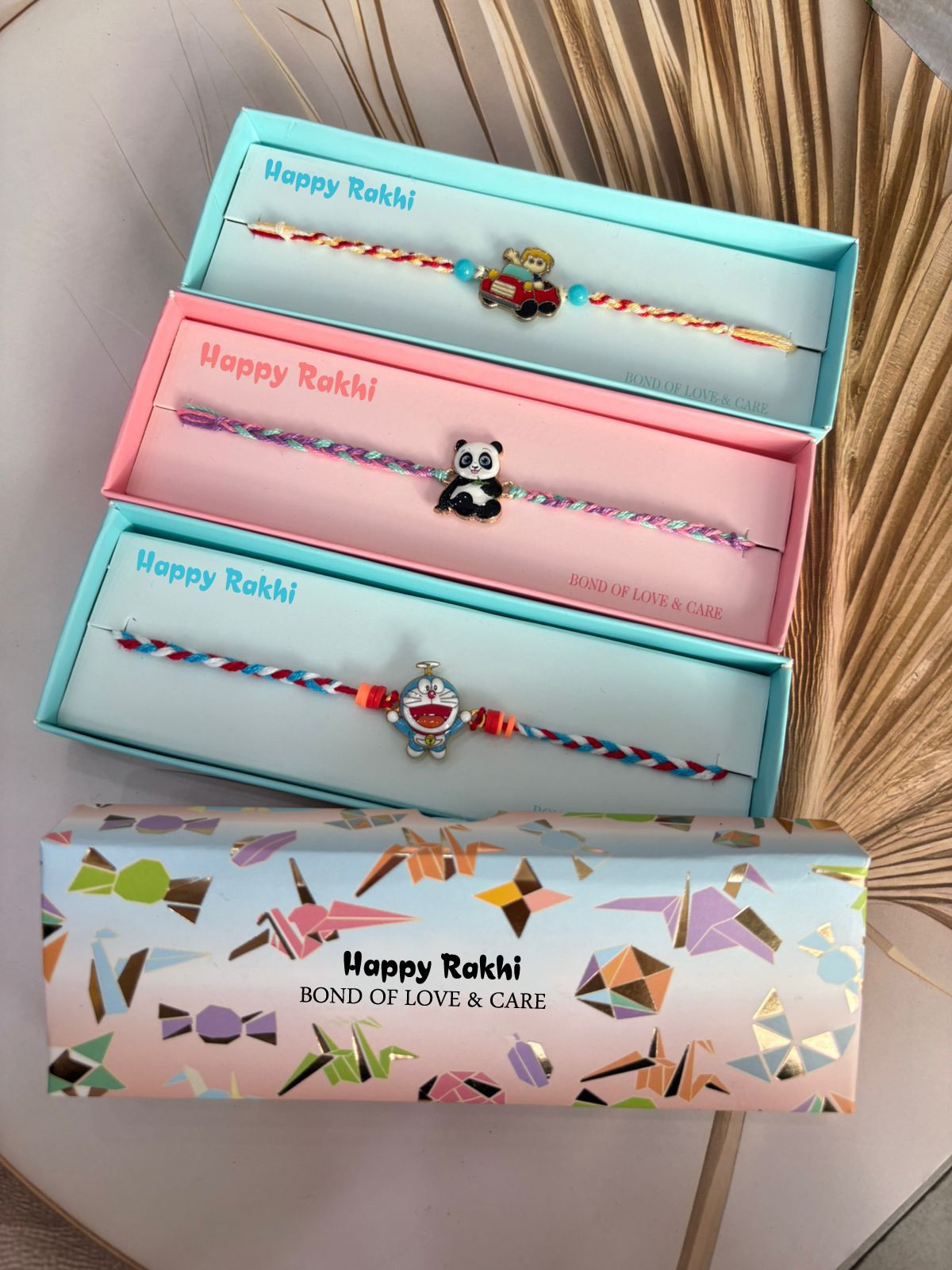 Hand Woven Kids Rakhi