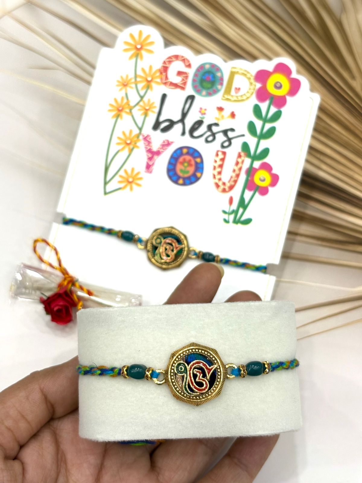 Ek Onkar Meenakari Rakhi