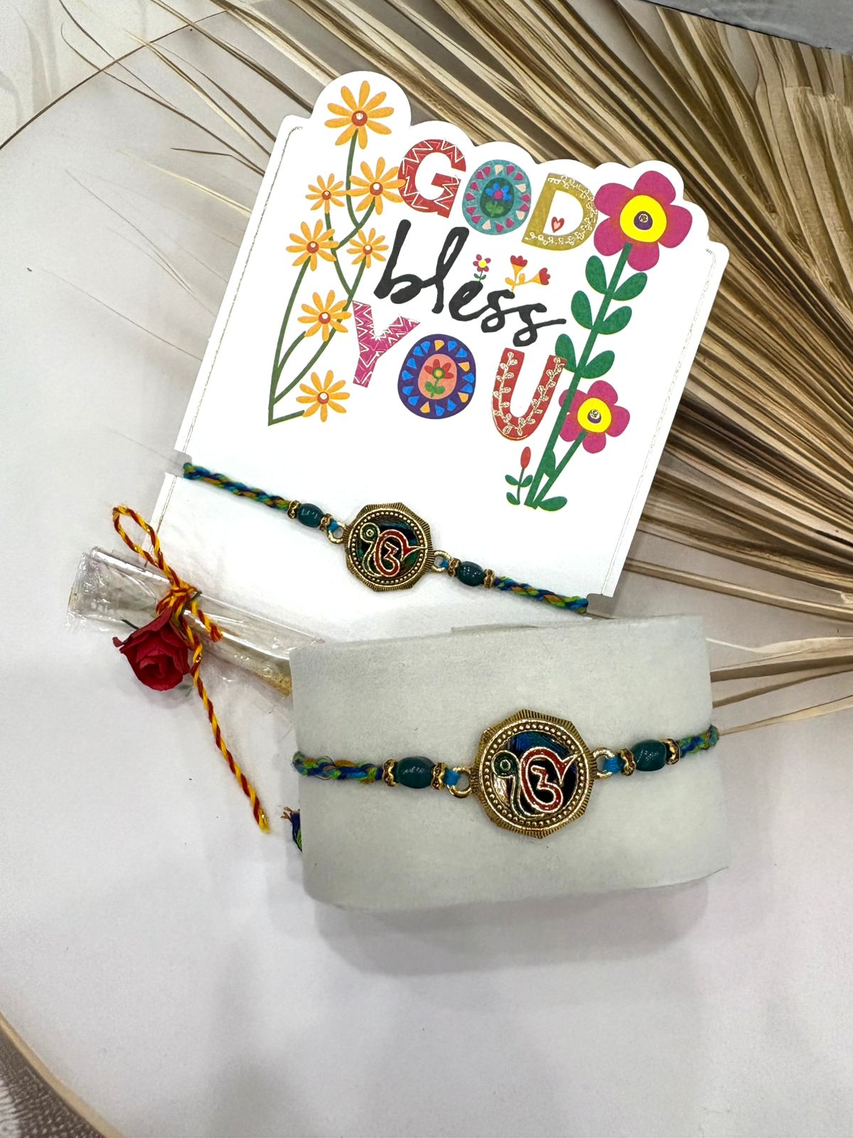 Ek Onkar Meenakari Rakhi