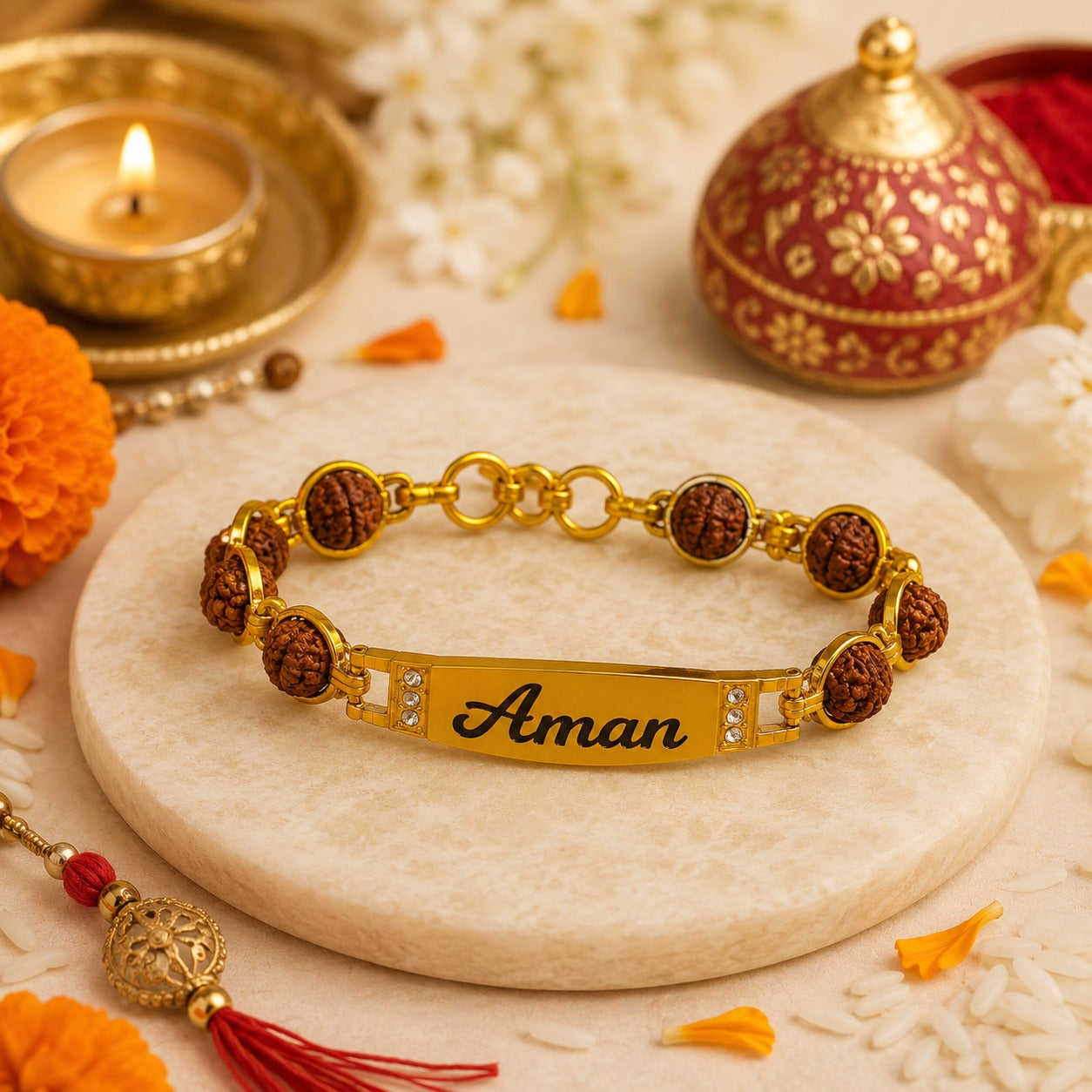 Rakhi 5.0 (Signature Rudraksha Rakhi)