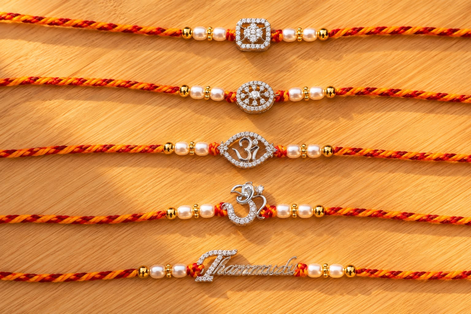 Unisex Pure Silver Rakhi