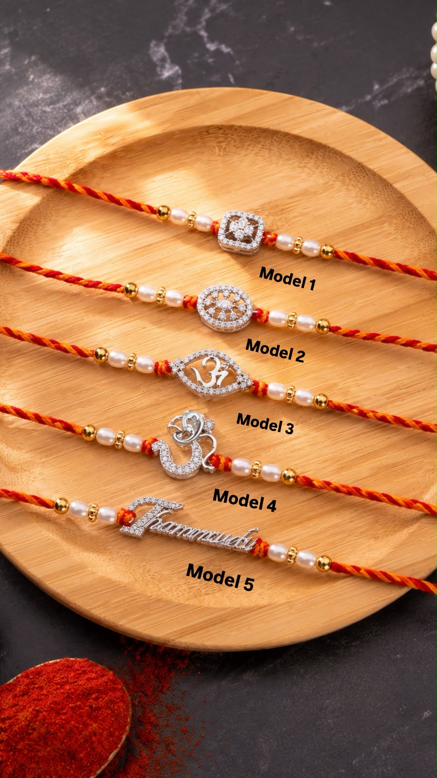 Unisex Pure Silver Rakhi